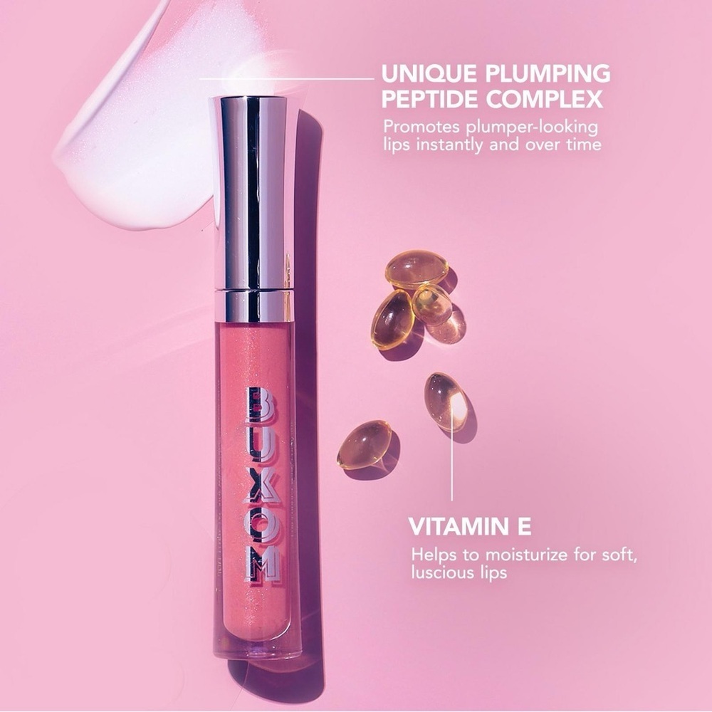 Buxom DOLLY Full On Plumping Lip Polish | NEW | Full Size | BNIB | Mauve Shimmer - Picture 7 of 16